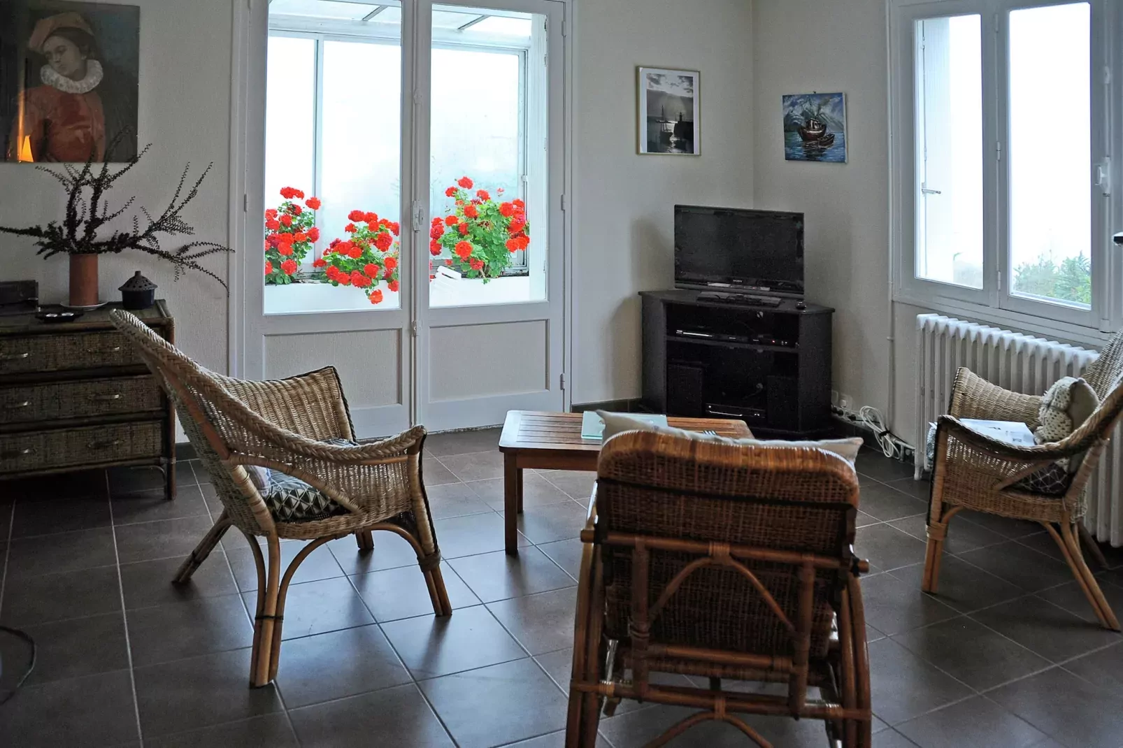 Maison avec vue sur mer-Living room