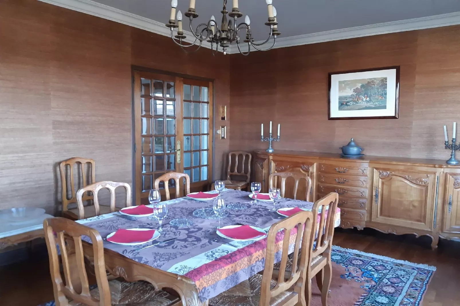 Maison de Vacances Payzac-Salle à manger