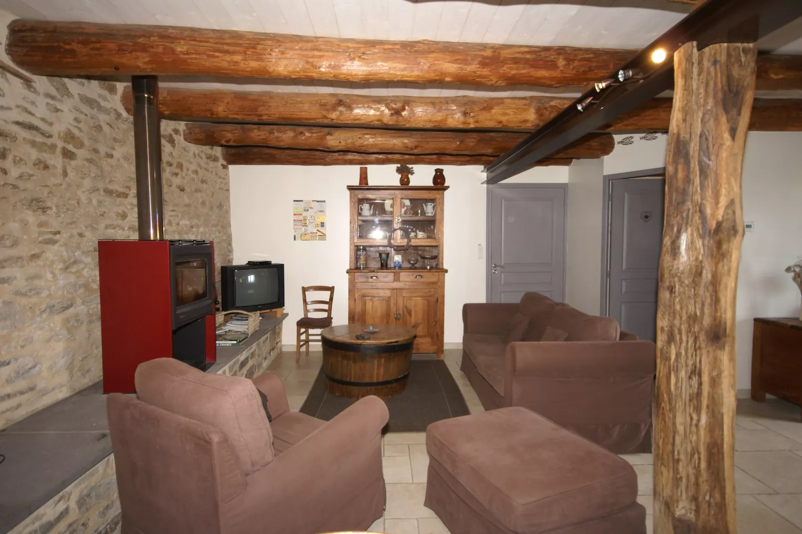 Maison à la campagne-Living room