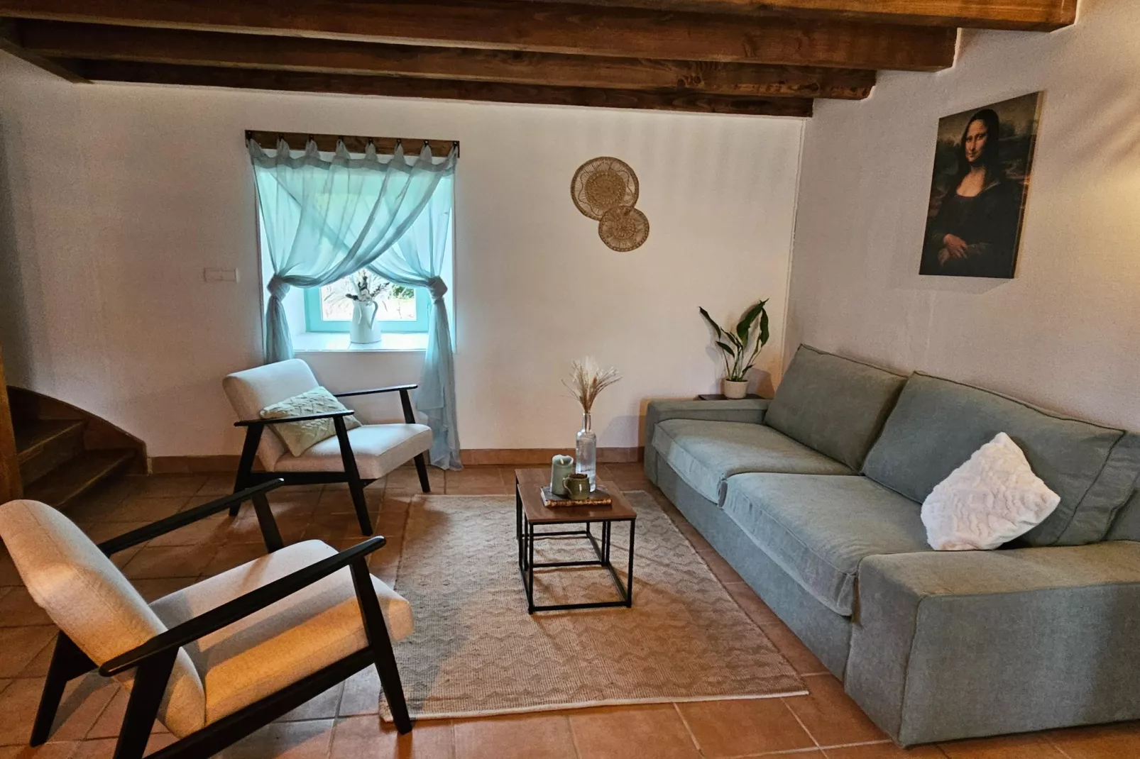 Gîte d'Artisan-Living room