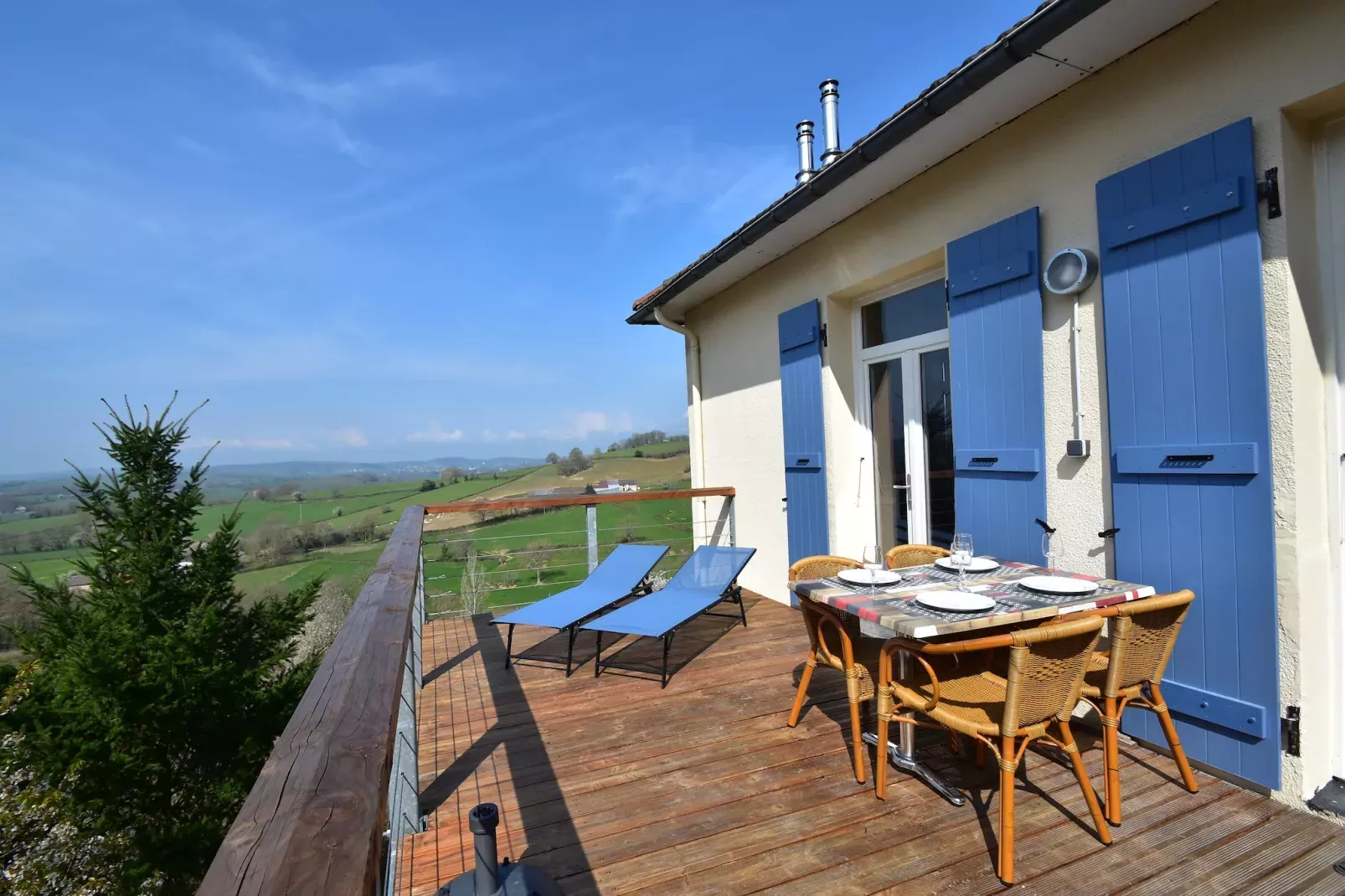 Apt  Piscine 4 pers - Levien-Exterior summer