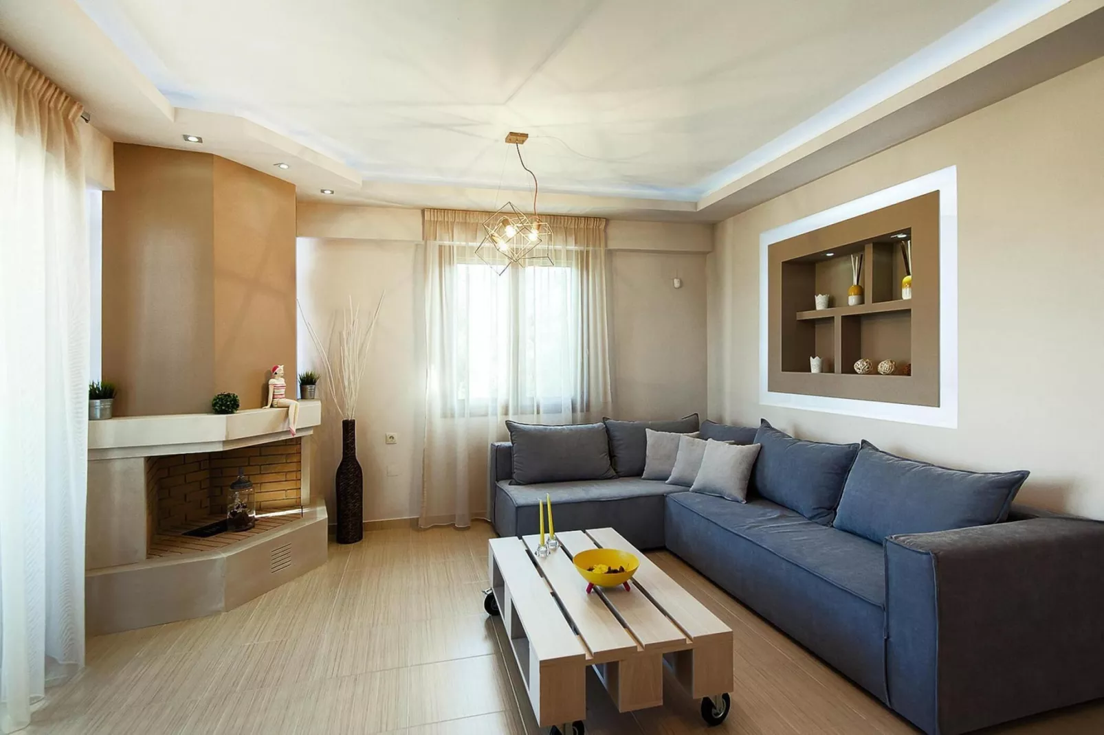 Holiday home Adele-Villa Harmony of Nature-Living room