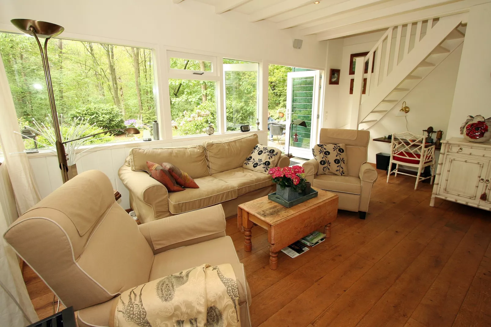 Boshuis-Living room