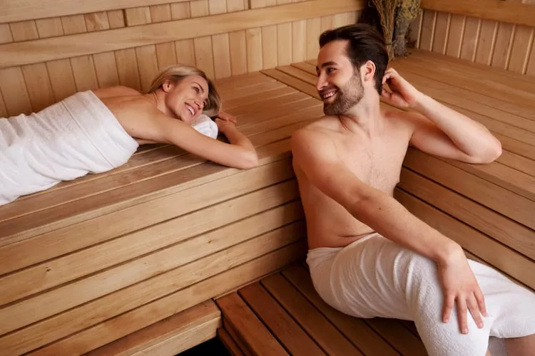Dom wakacyjny z basenem dla 7 osób Sieciemin-Sauna