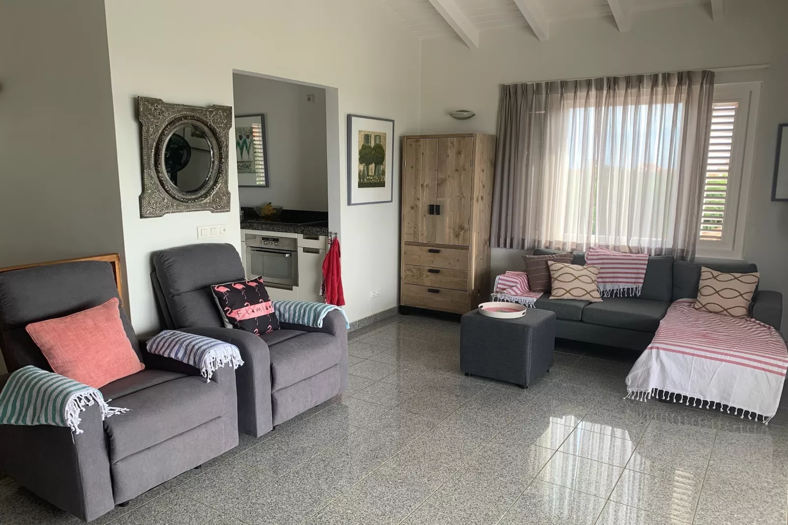 Caribbean Sea Coral Estate 6 pers-Living room
