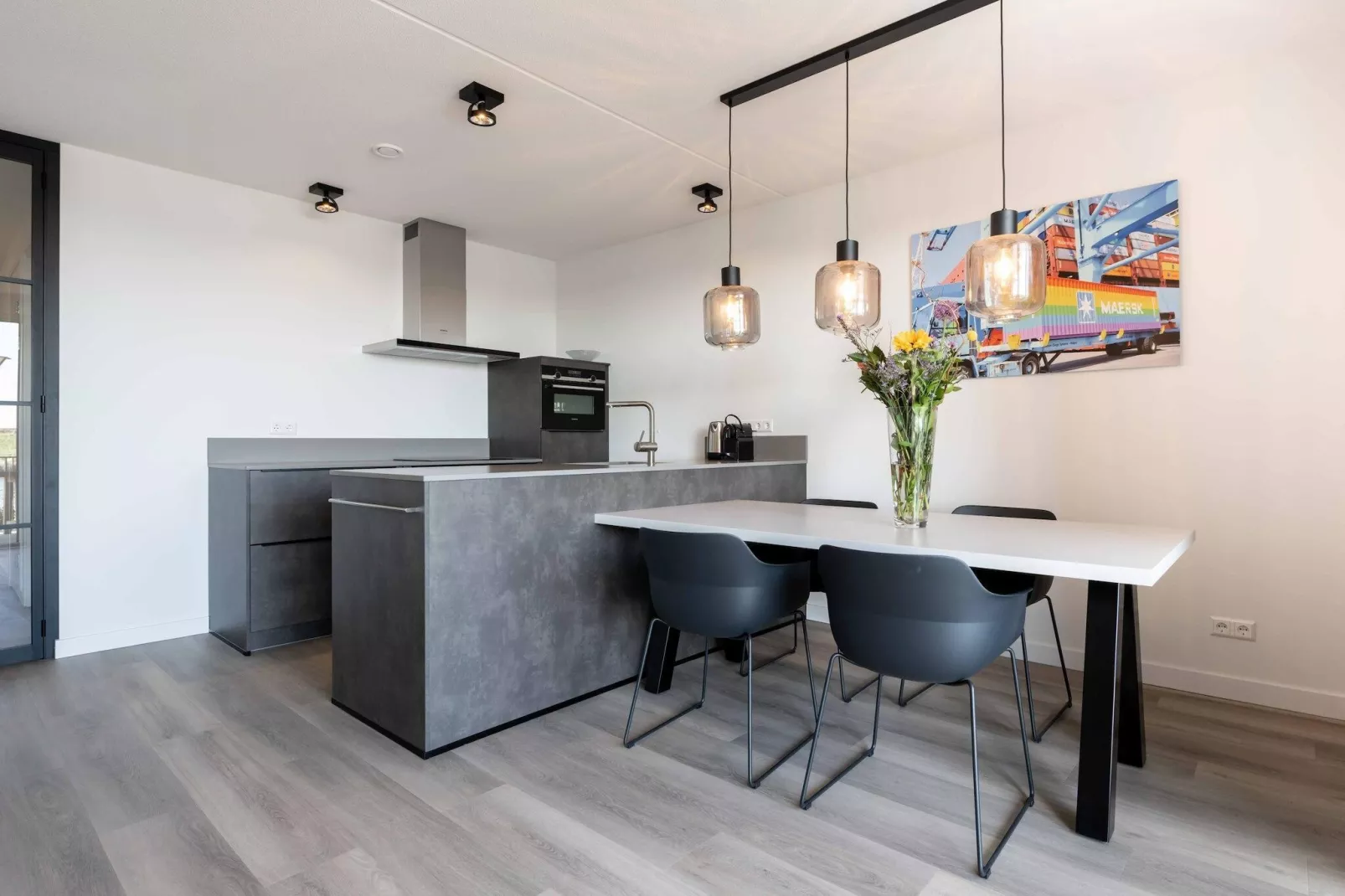Harbour Loft 1E Résidence Marina havenzicht-Kitchen