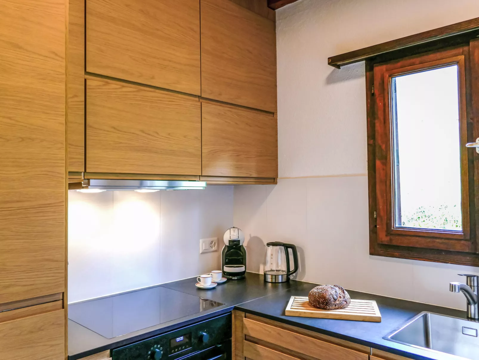 Chalet Al Portic-Drinnen