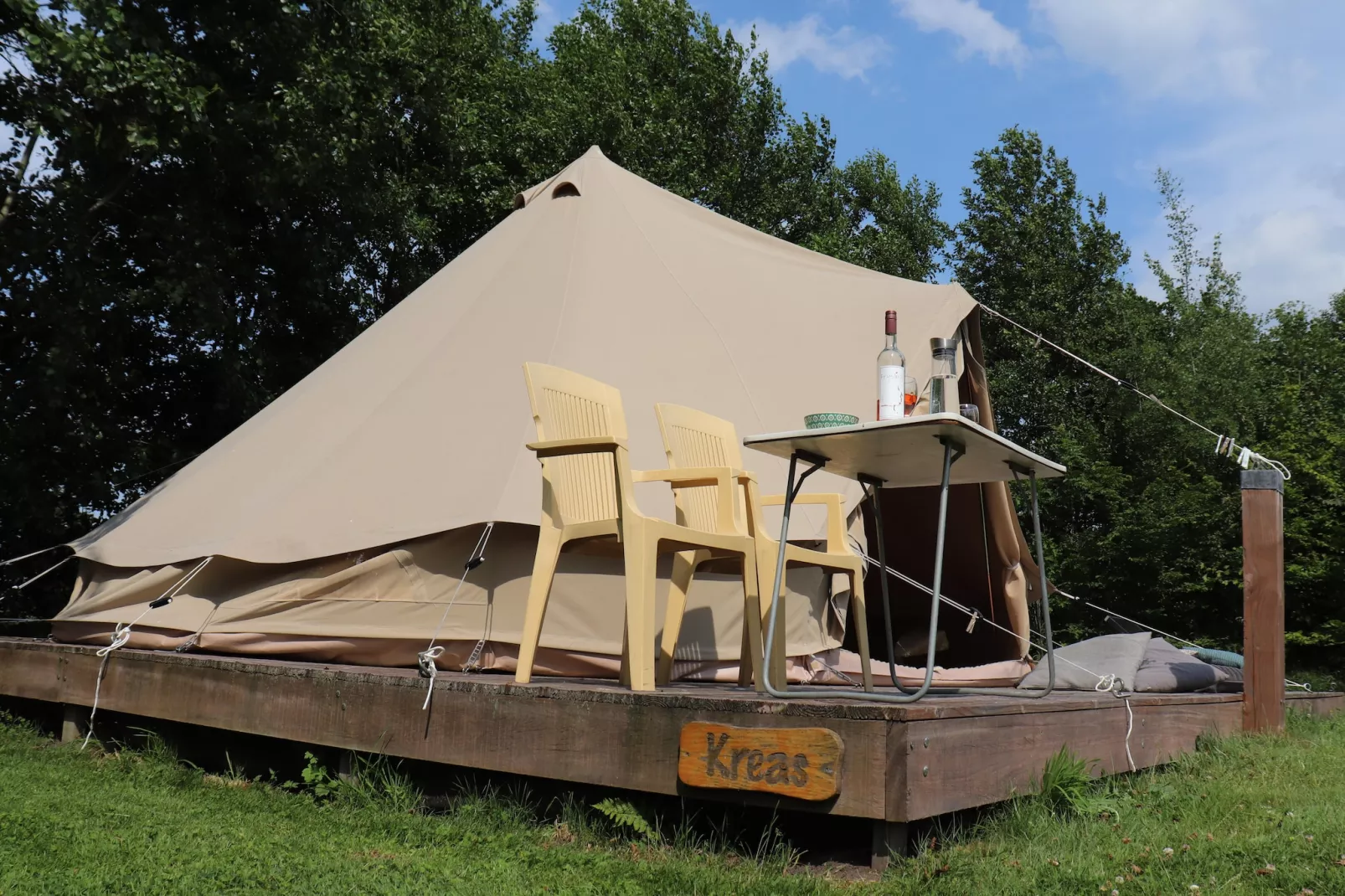 Glamour tent 'Kreas'"-Exterior summer