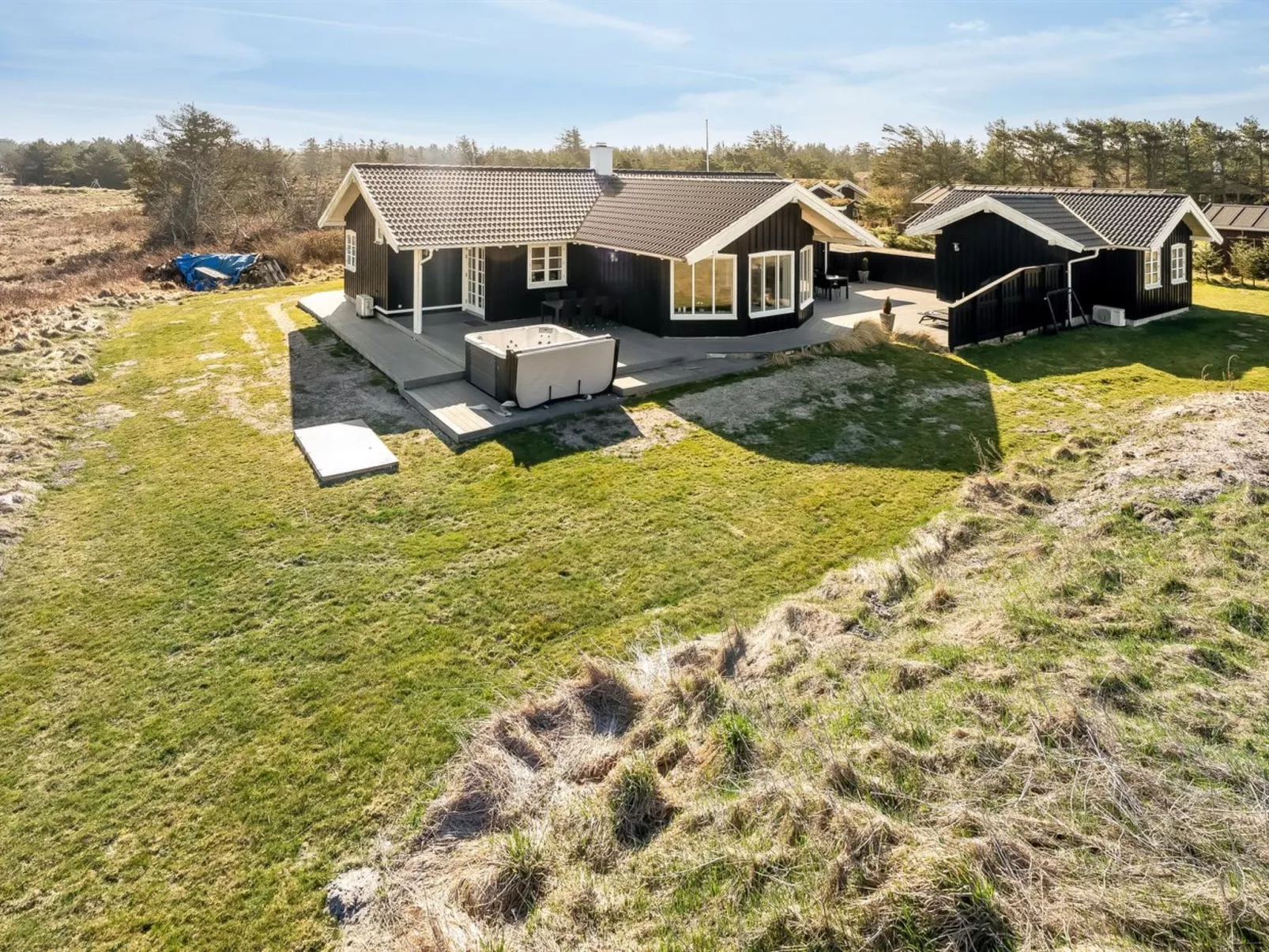 "Djuna" - 550m from the sea-Draußen