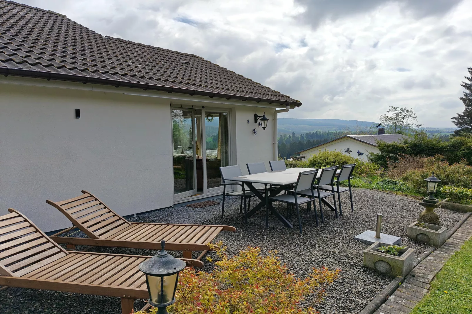Coeur de Biche-Terrace balcony