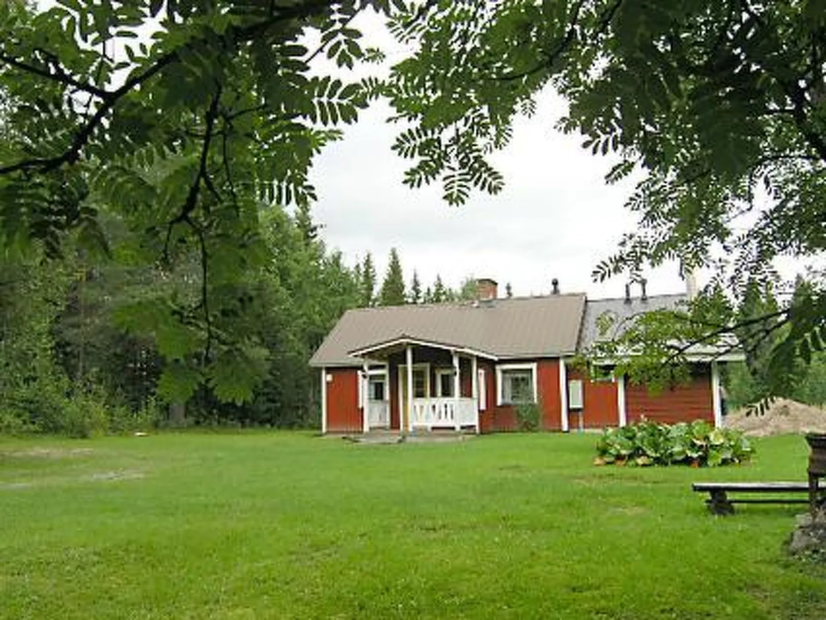 outside
