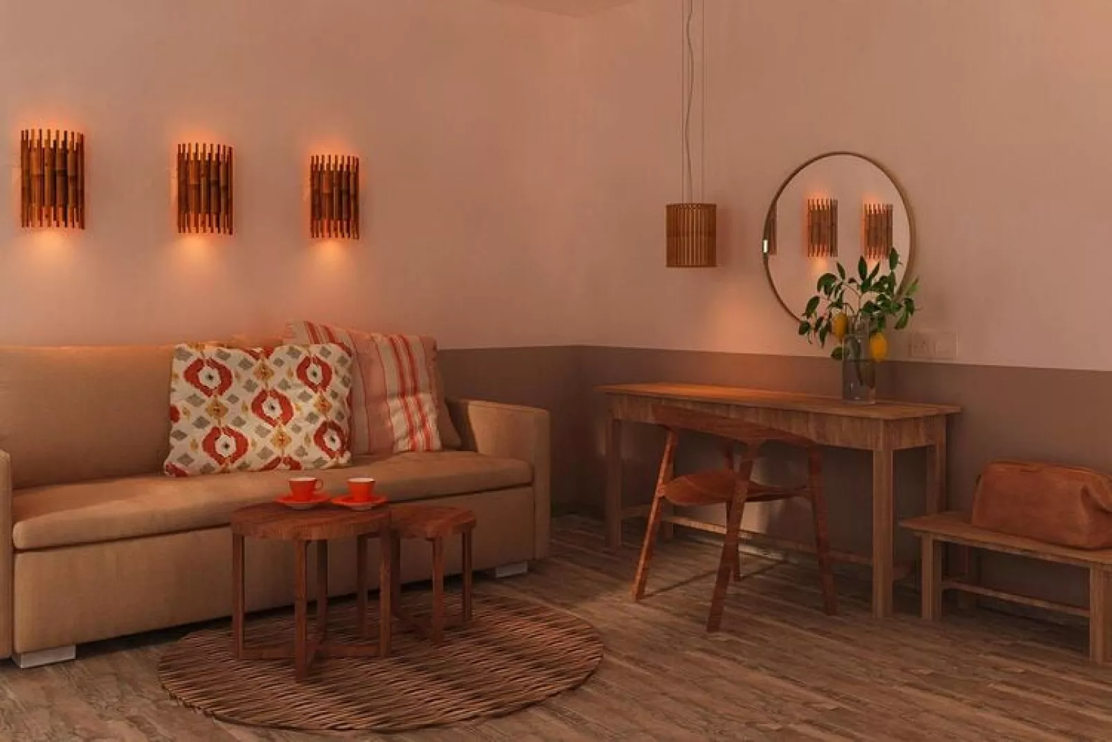 Holiday resort Asteris Village, Gerakini-Junior Suite-Salon