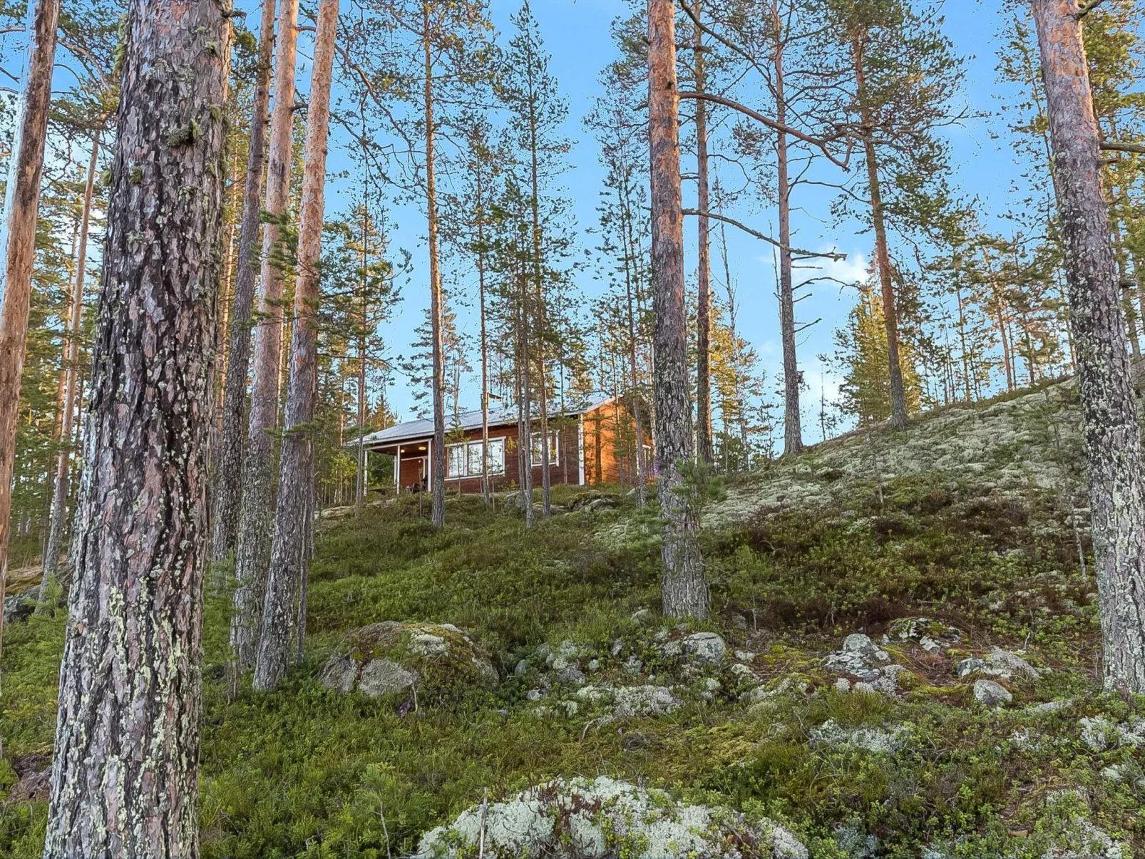 outside