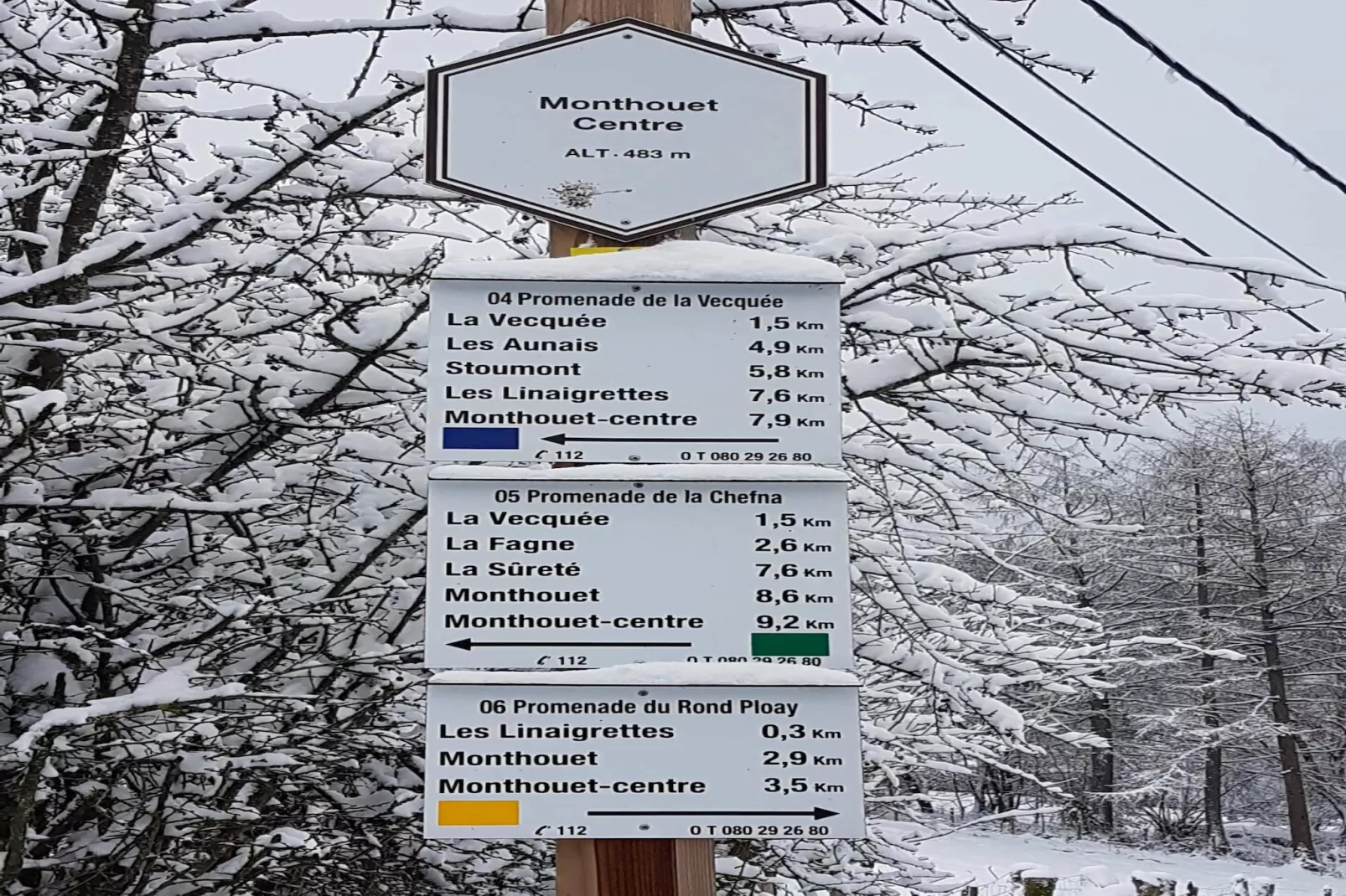 Villa Lilia-Gebiet Winter 20 km