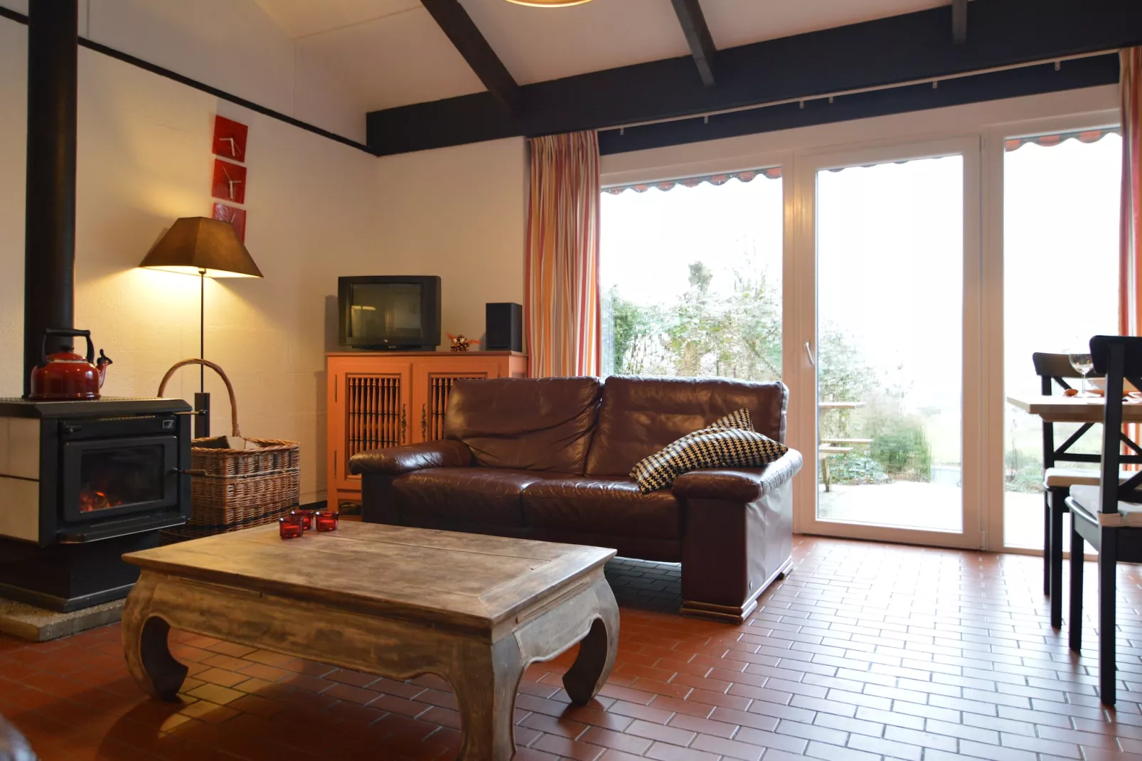 Aux Trois Frontières-Living room