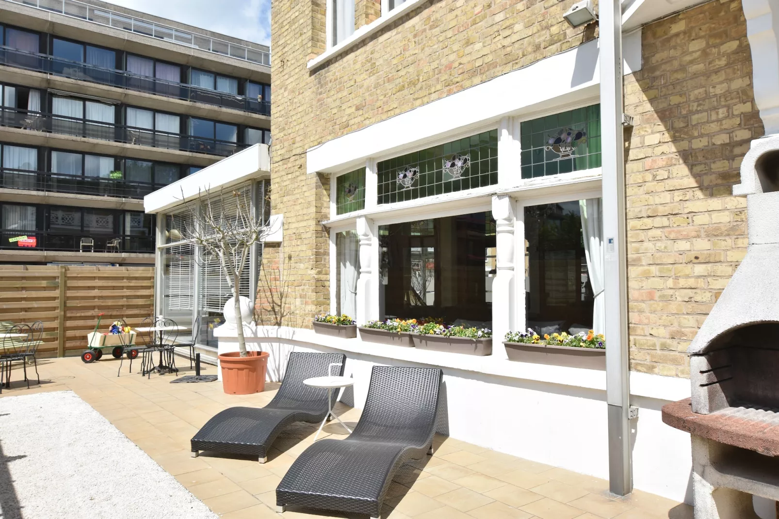 Het huis van Amelie-Balcon-terrasse