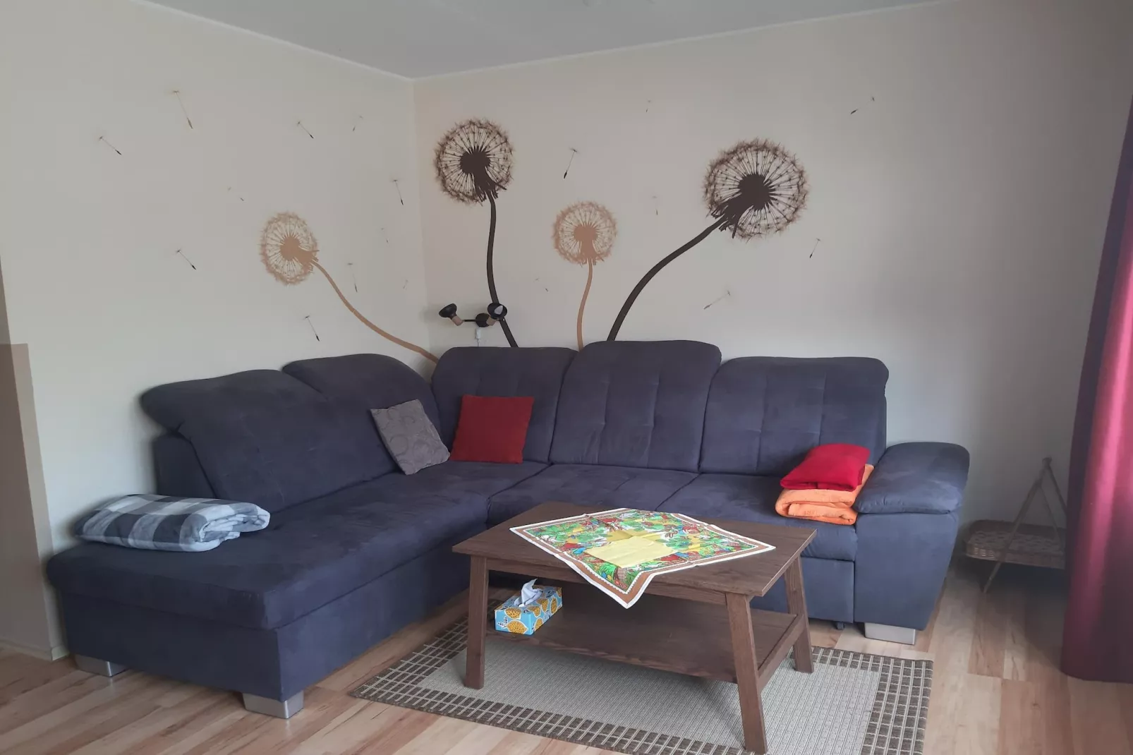 Ferienwohnung am Wald / Büdnerreihe-Living room