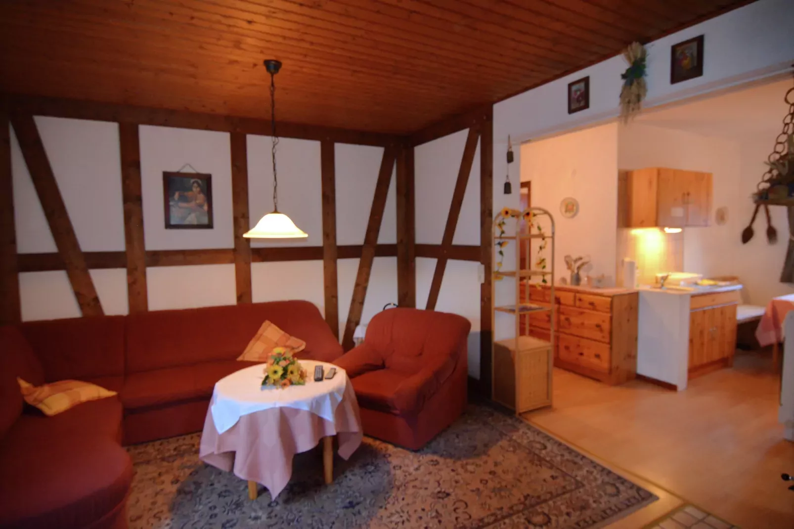 Fuchsbau-Living room