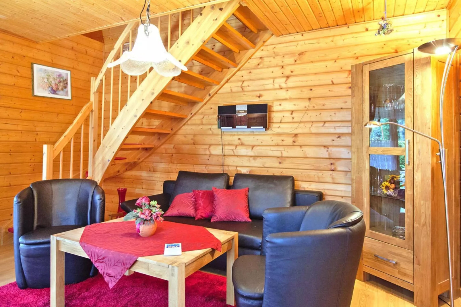 Naturerlebnisdorf Blauvogel - Doppelhaus ca 66qm Typ A-Living room