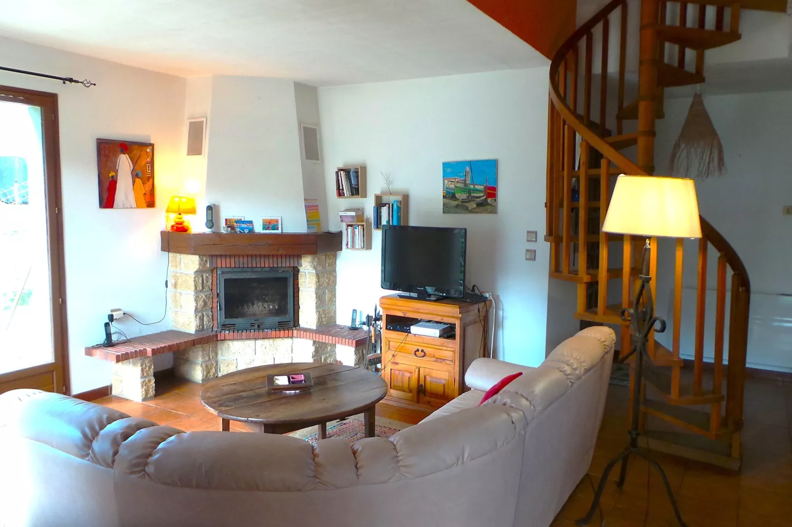 La maison Mer et Thermes-Living room