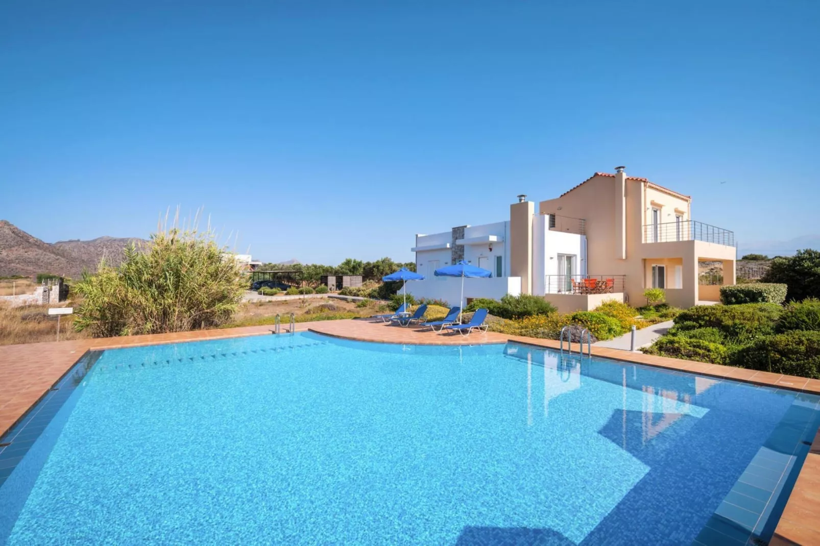 Apartments Cretan View, Chania-1 bedroom-app.-Pool