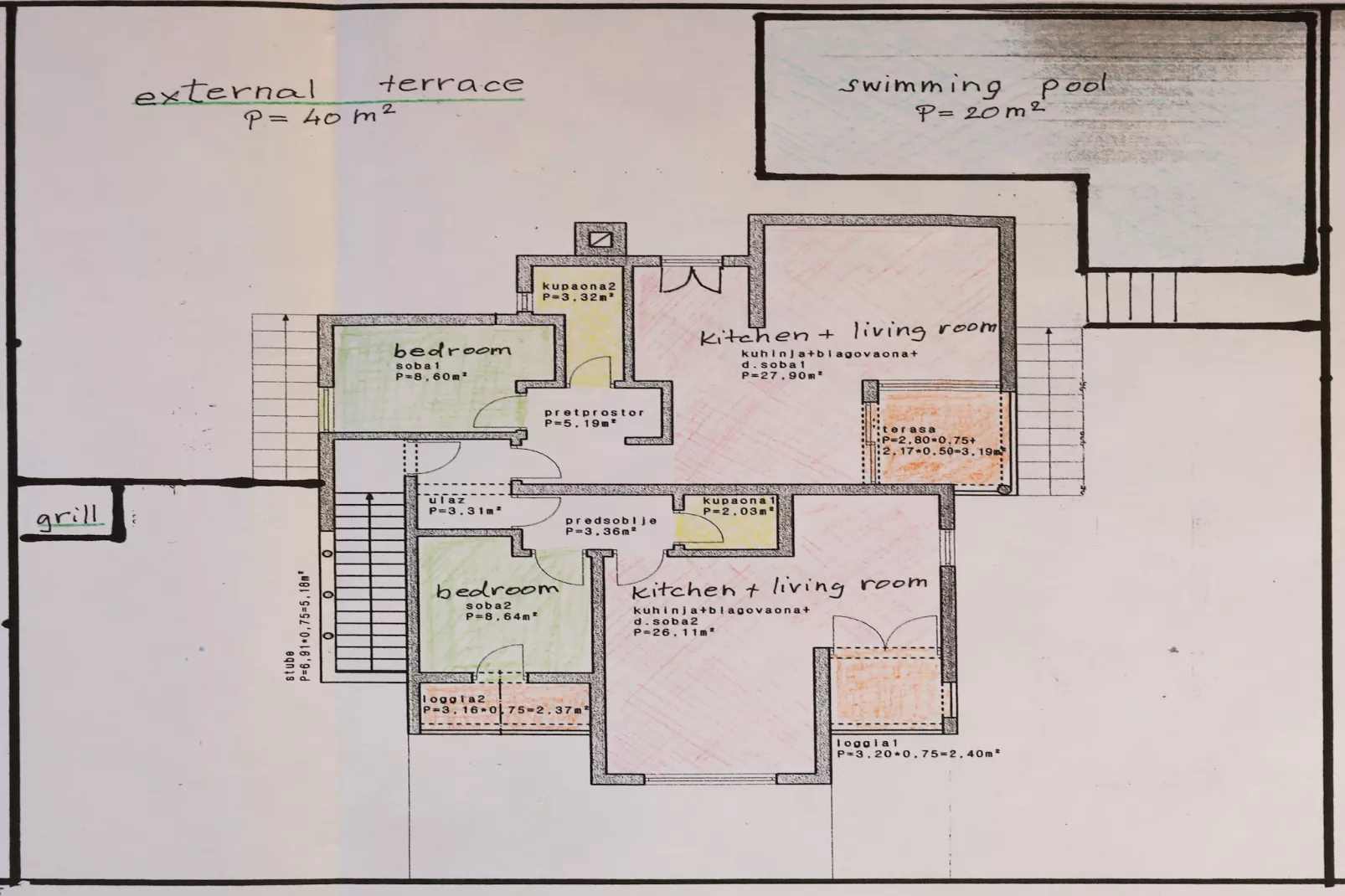 Apartment  Dajana-Einrichtungen