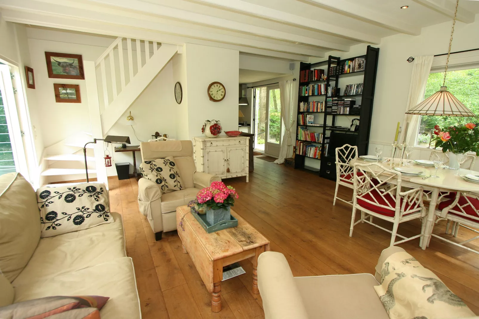 Boshuis-Living room