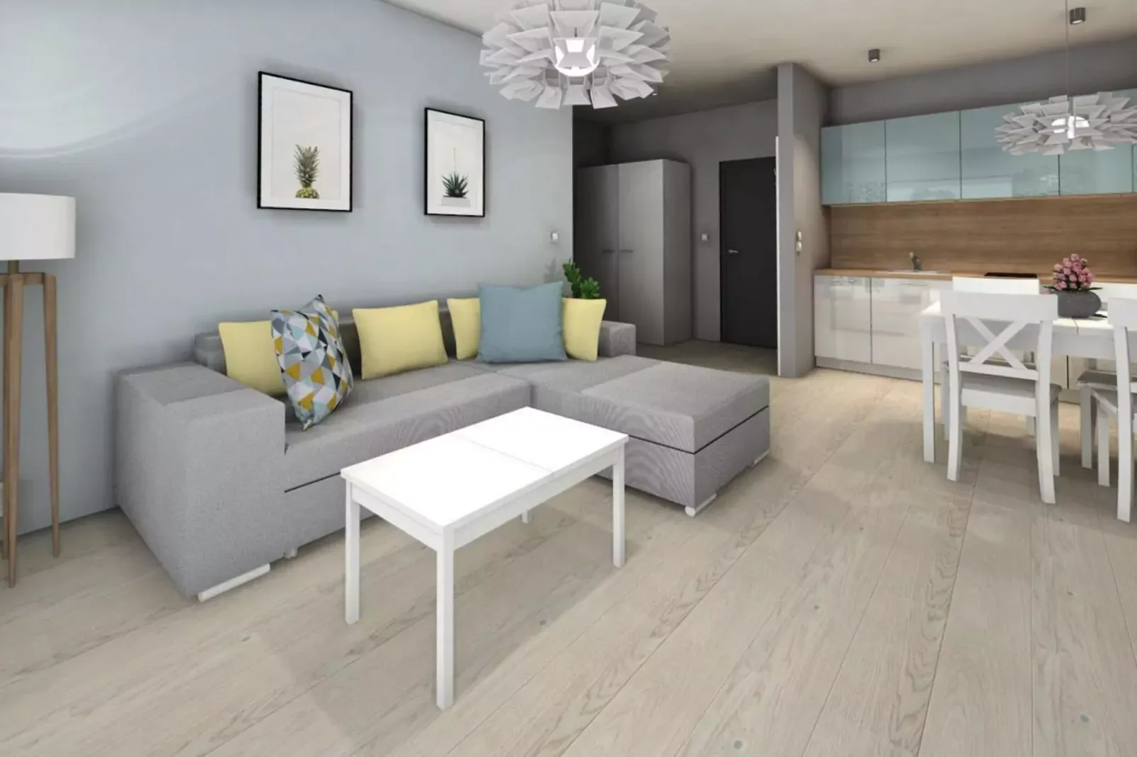 Apartamenty przy Nadmorskiej 104 38m2 Grzybowo-Living room
