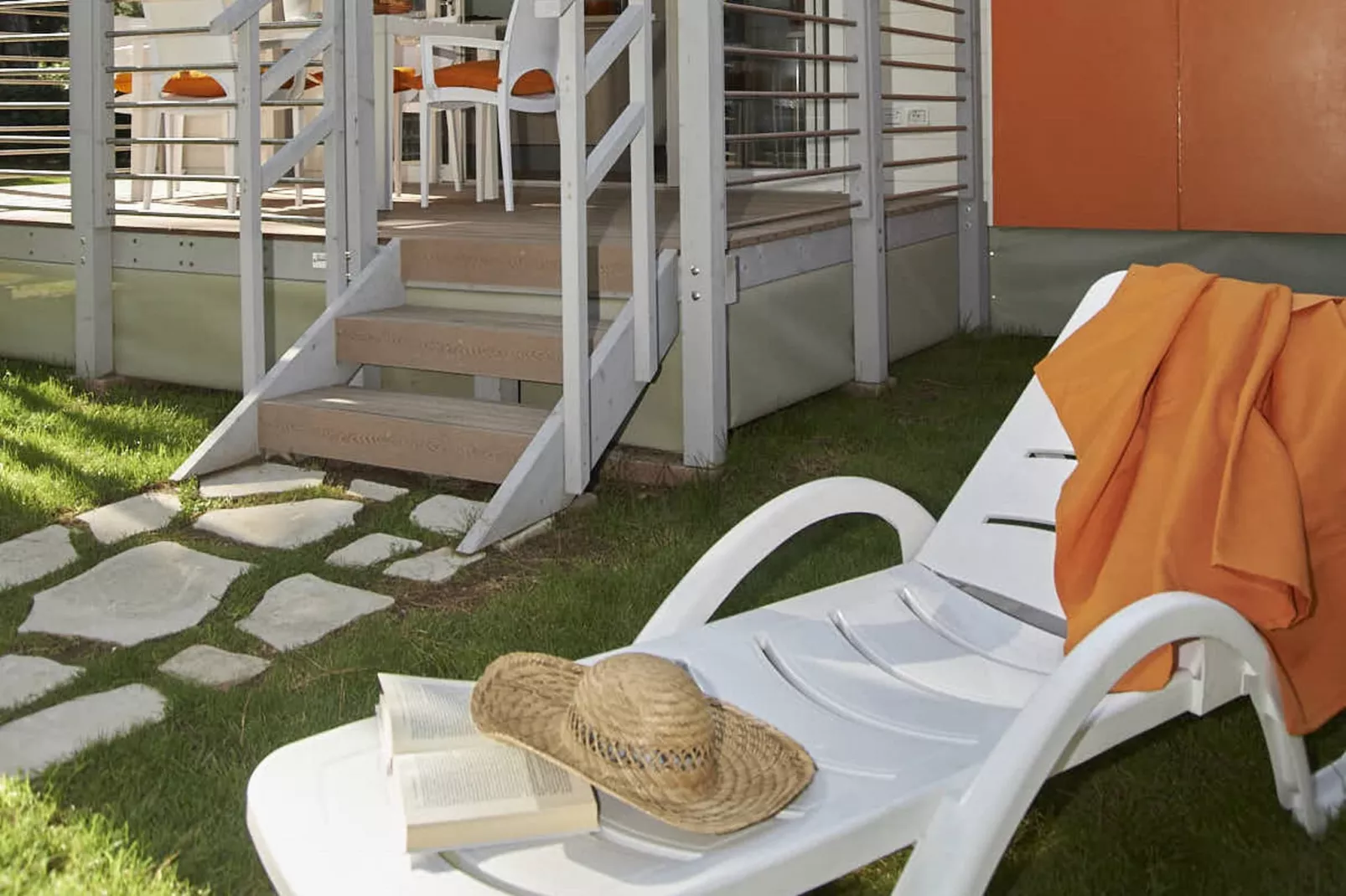 Baia Domizia Villaggio Camping I3-Balcon-terrasse