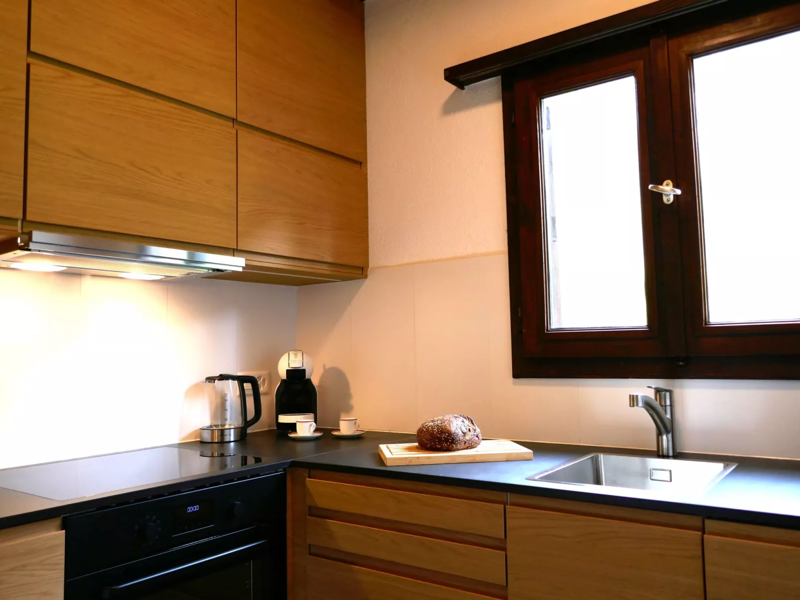 Chalet Al Portic-Drinnen