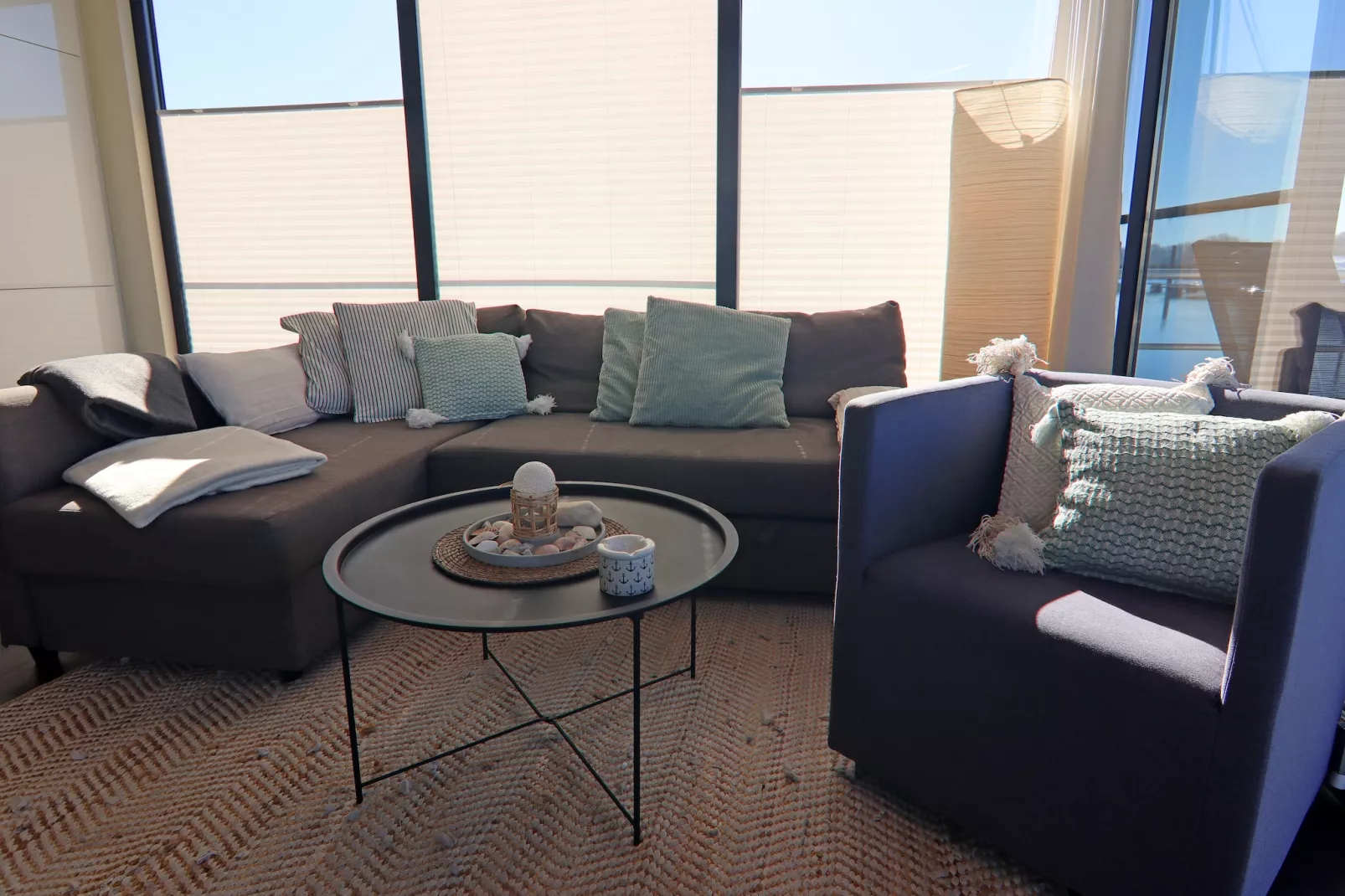 Hausboot Family & Friends LP 3 / 1-2 Personen-Living room