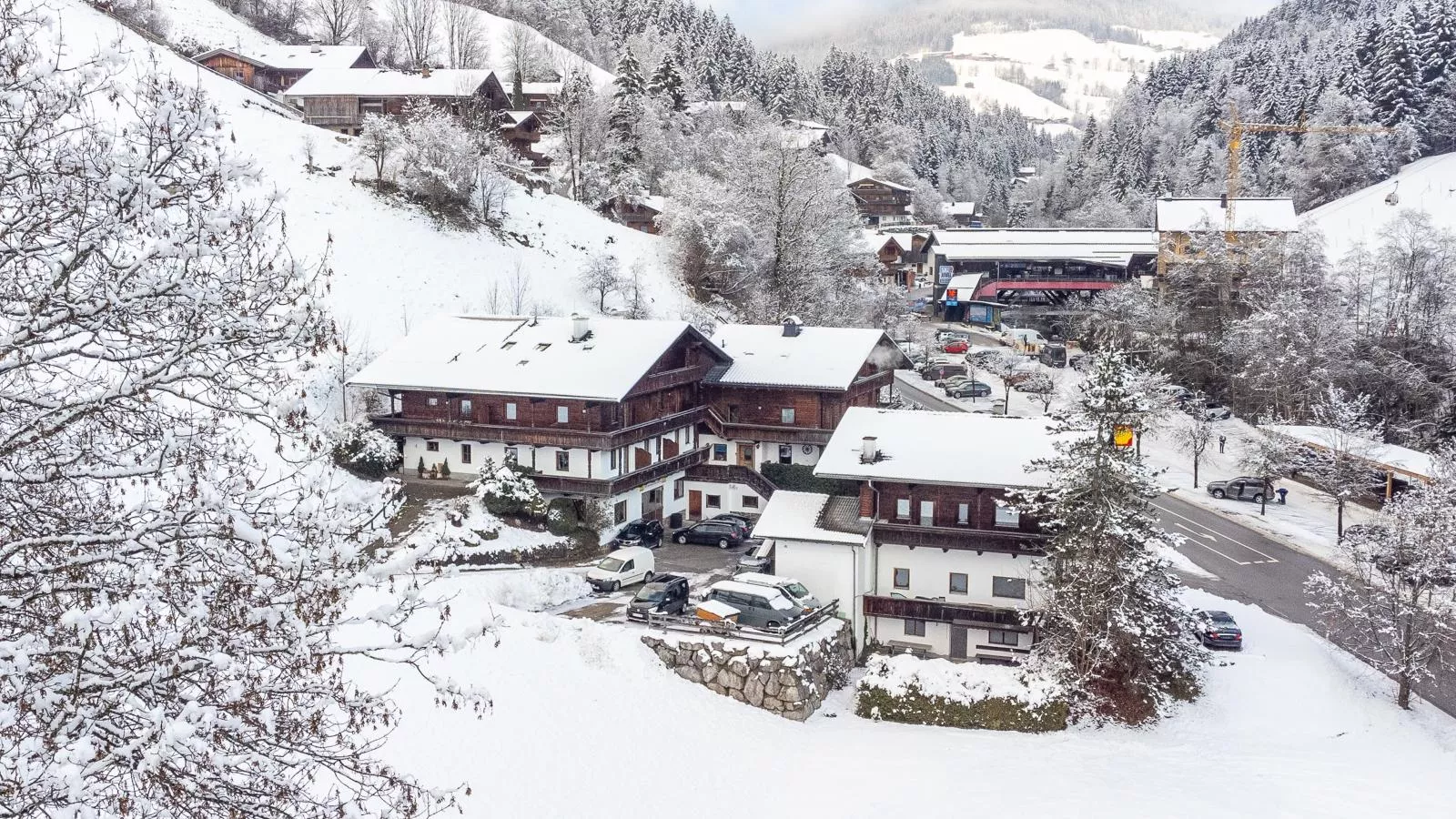 Appartements Zellner-Außenbereich Winter
