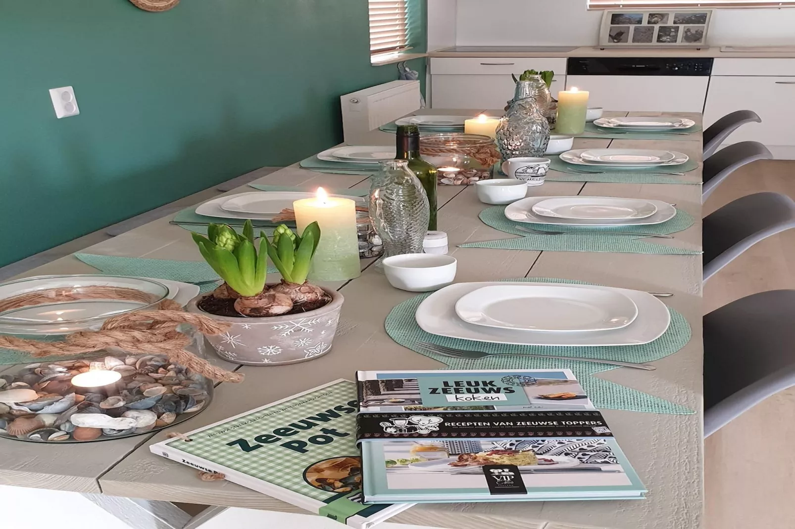 Villapark De Oesterbaai 68-Dining room