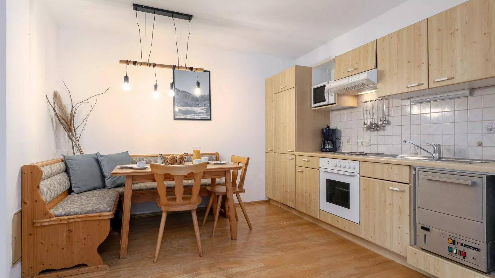Apart An der Ache-Kitchen