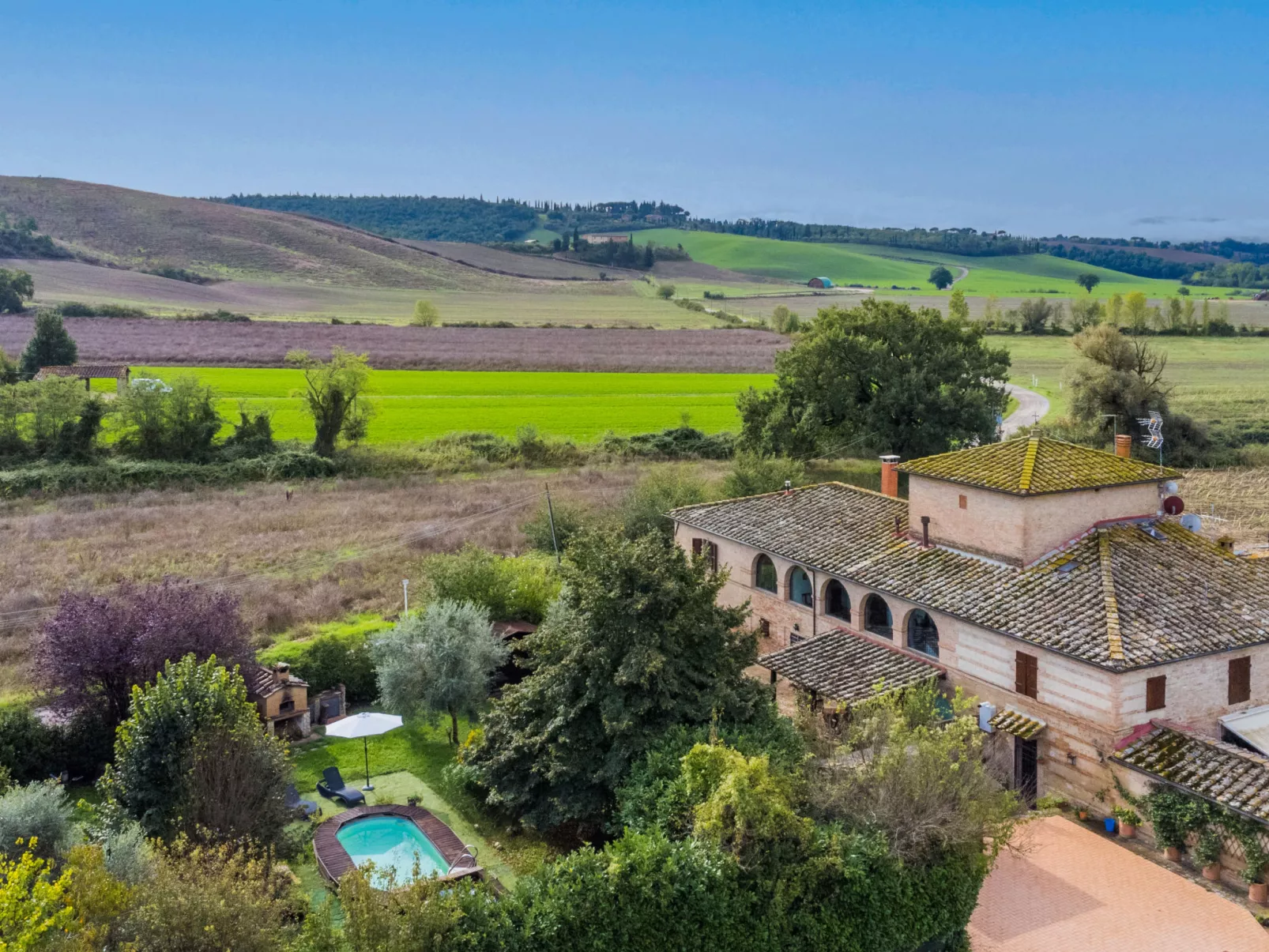 Podere Palazzetto-Draußen