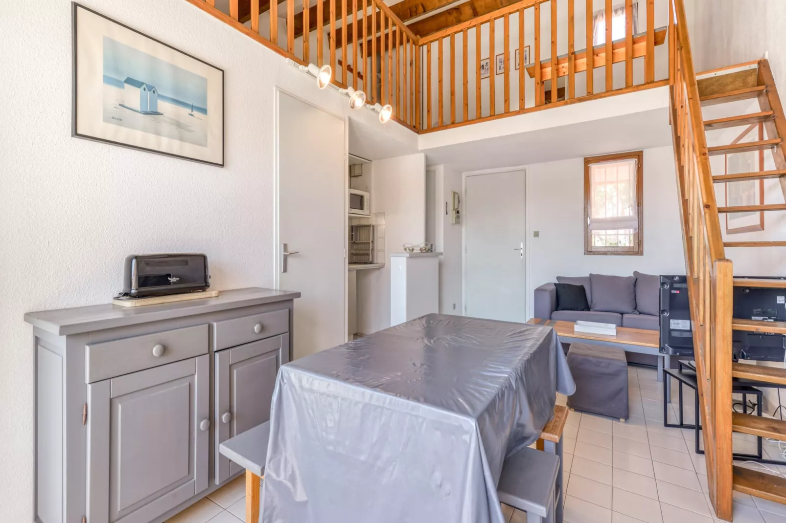 Baie des Anges N°411 - 2P6-Living room