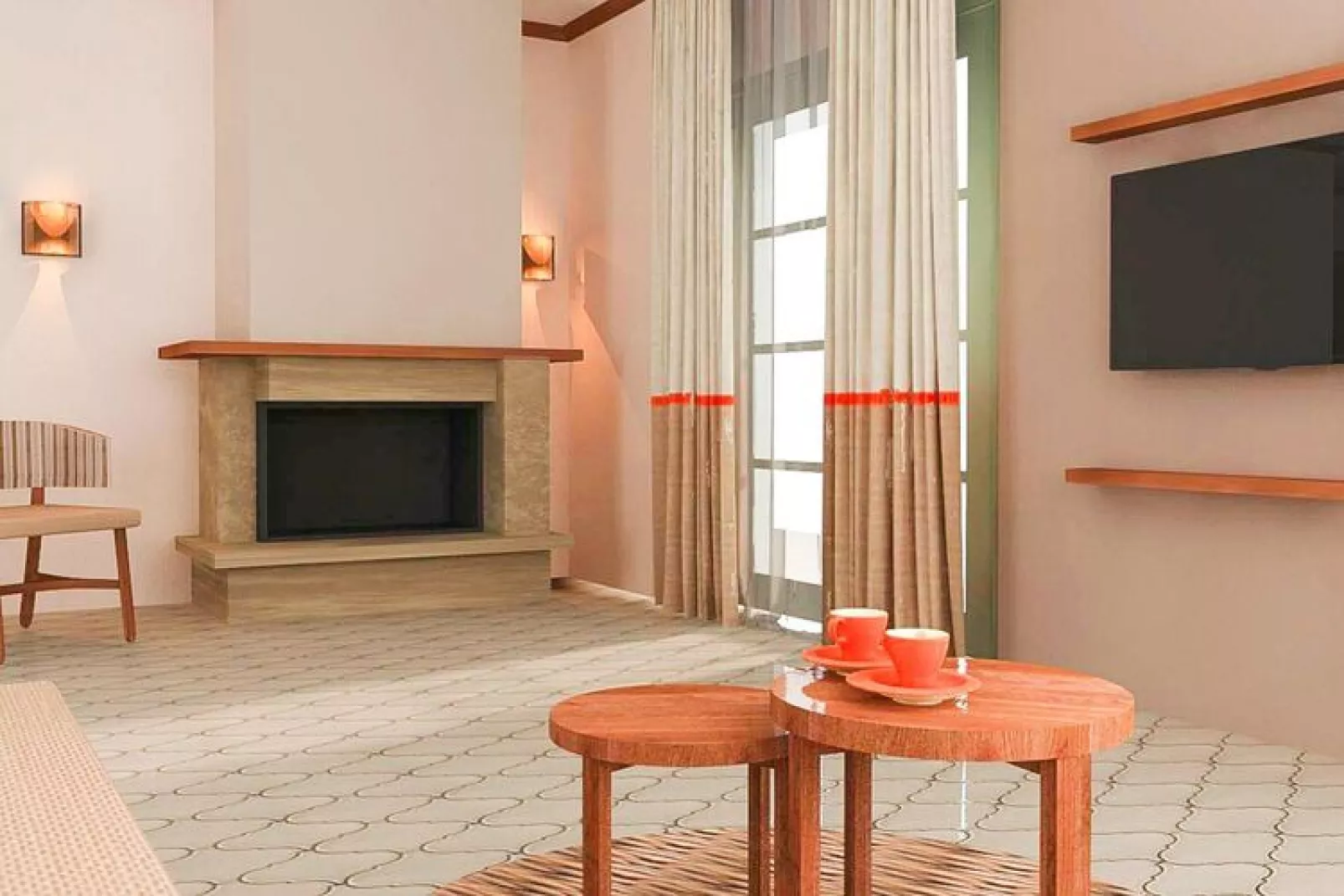 Holiday resort Asteris Village, Gerakini-Executive Apartment-Salon