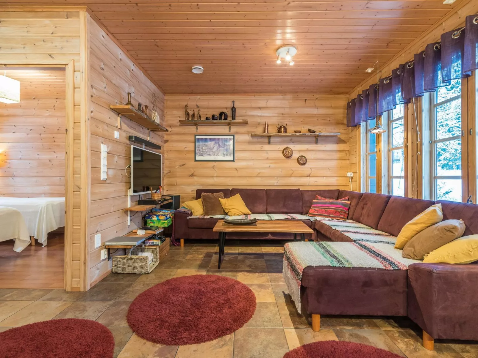 inside