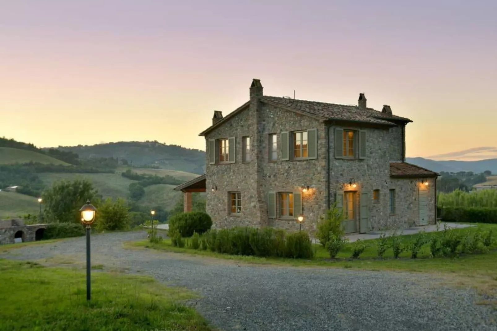 Villa Il Cipresso-Extérieur été