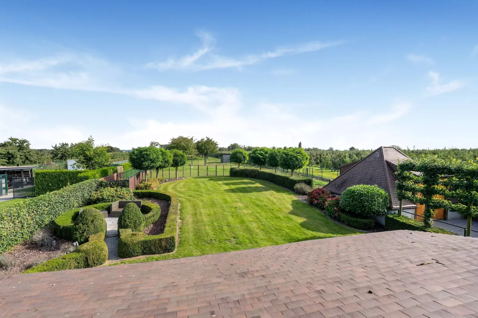 Hoeve Heiligenbron met tweepersoonsstudio-Vue d'été