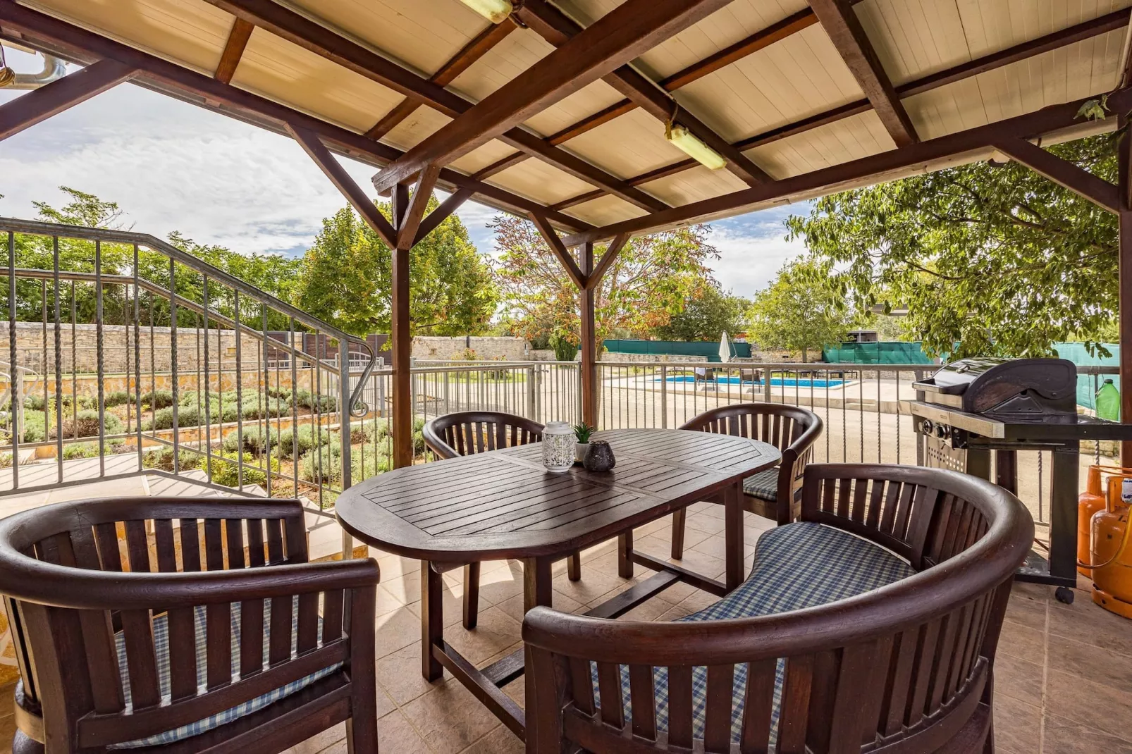 Villa San Antonio with Private Pool-Terrasse