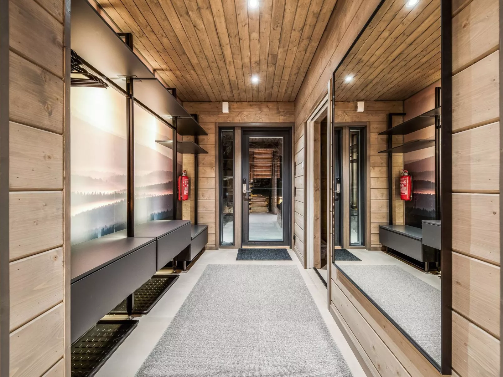 inside