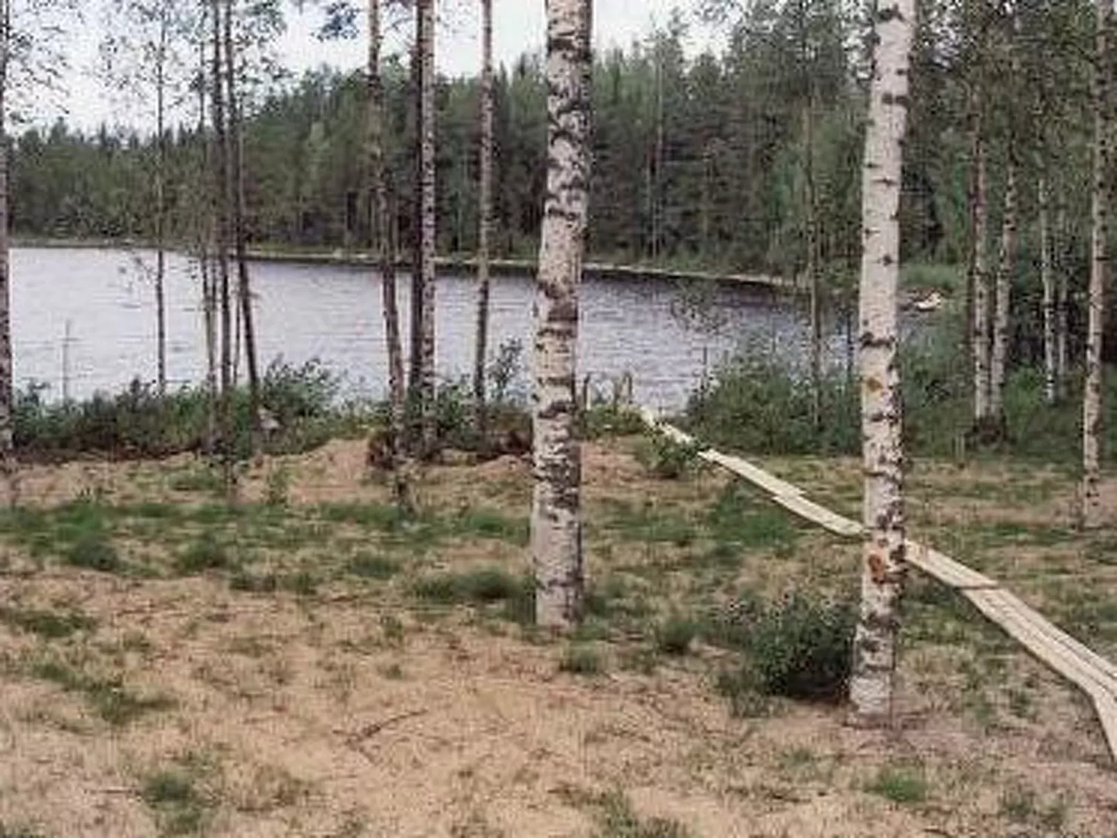 outside