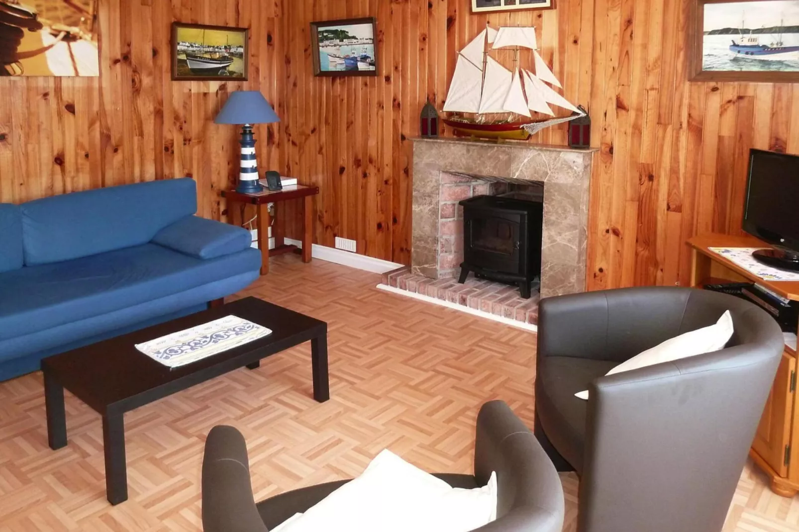 Holiday home Plouhinec-Living room