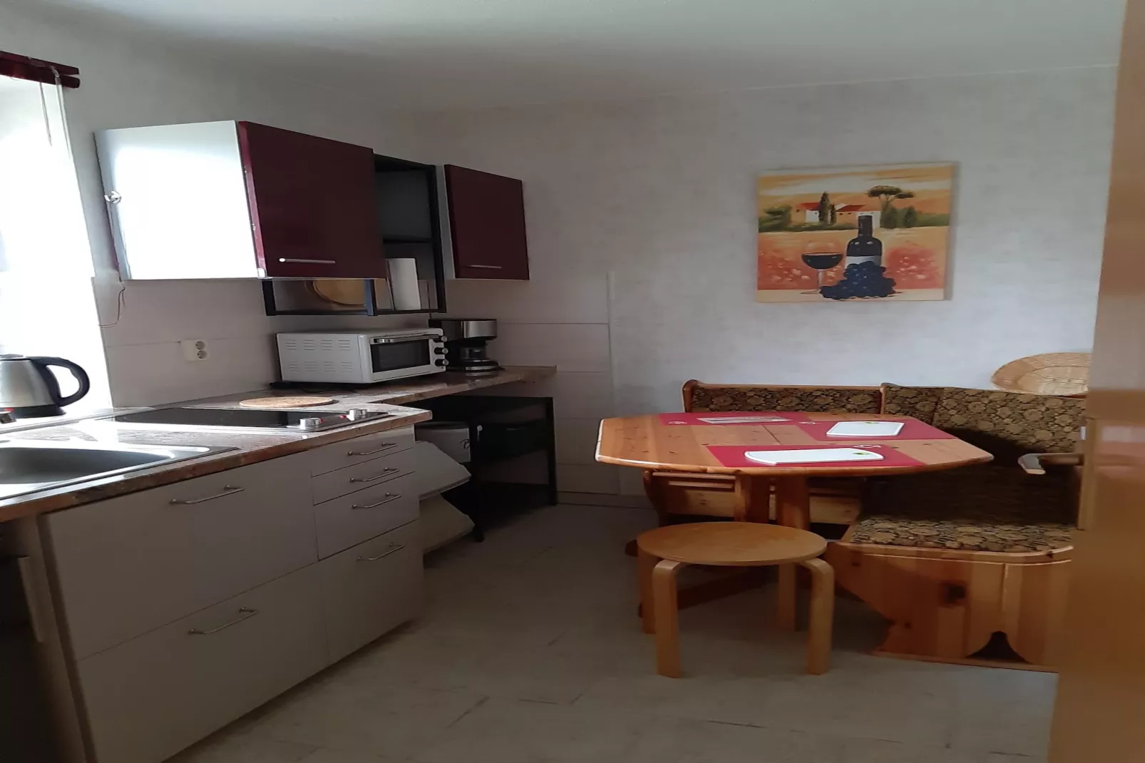 Ferienwohnung am Wald / Büdnerreihe-Kitchen