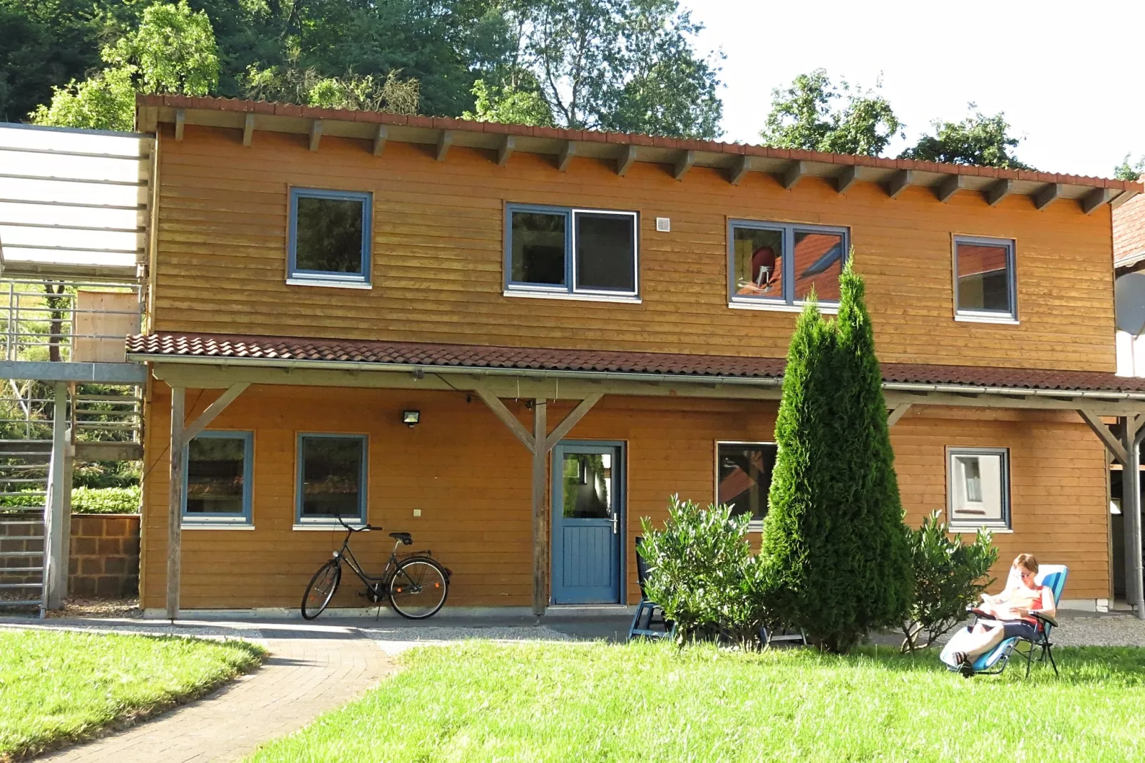 Am Ferienbauernhof - FW 2 und FW 3-Außenbereich Sommer