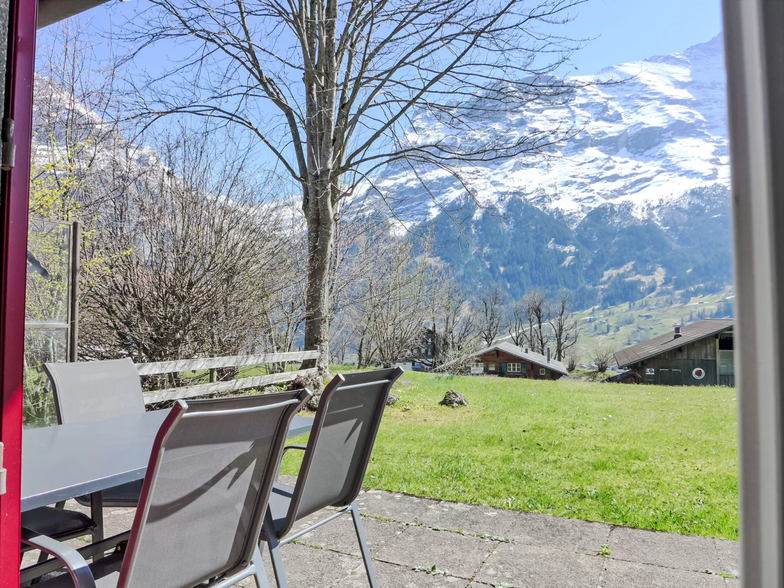 Chalet Jolimont-Draußen