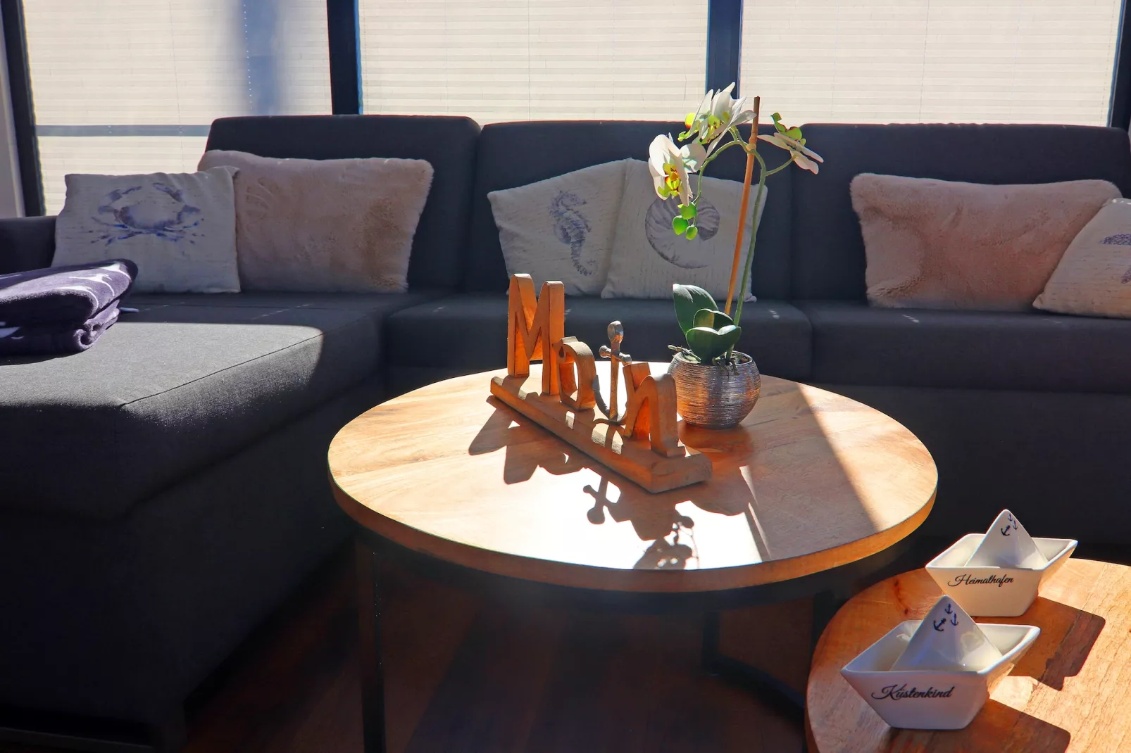 Hausboot Familiy & Friends LP 1 / 3 Personen-Living room