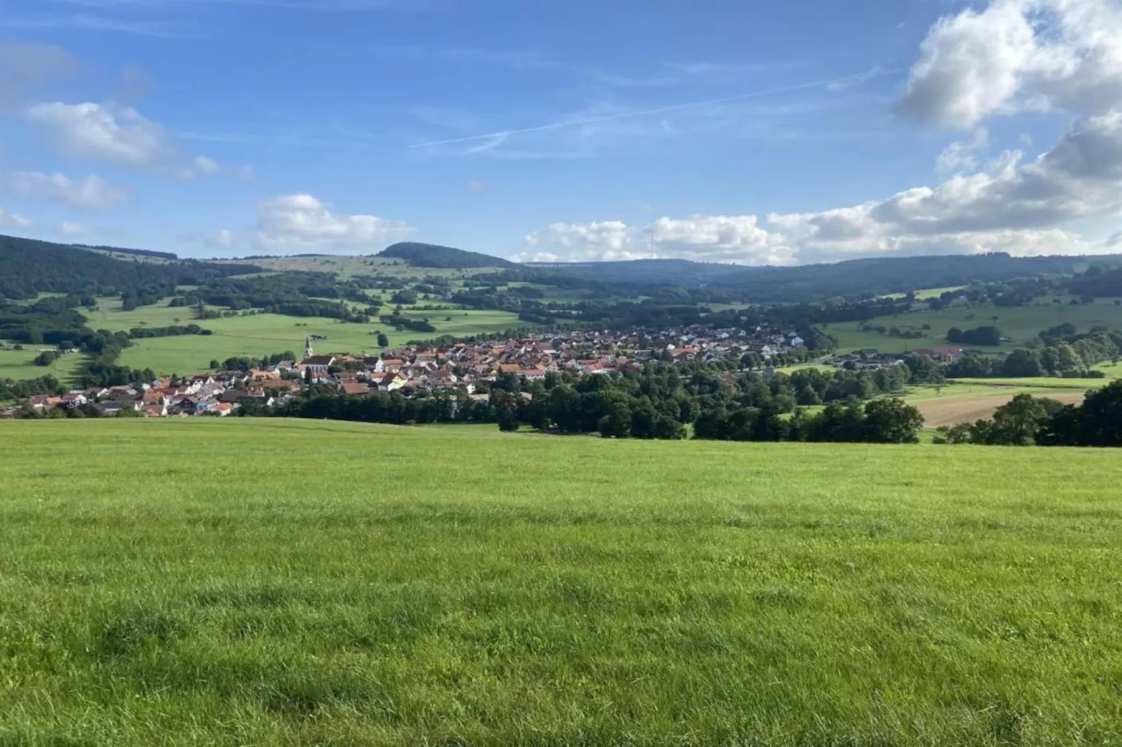 Hohe Rhön-Gebiete Sommer 20 km