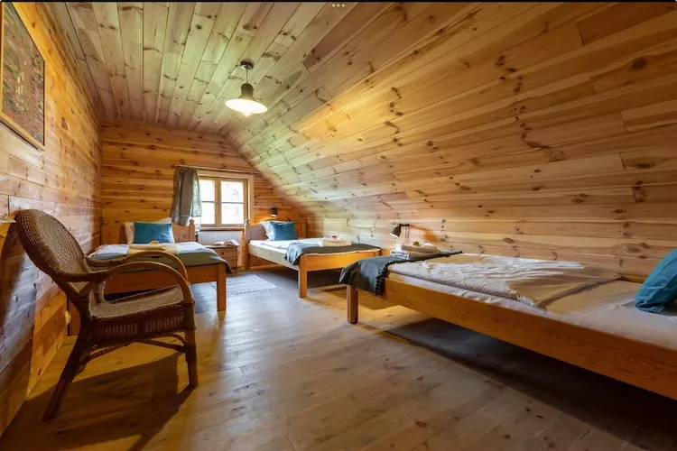 Dom przy drodze Skansen dla 8 osób Bełczna-Bedroom
